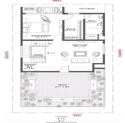Mahindra lifespaces Boisar floor plan