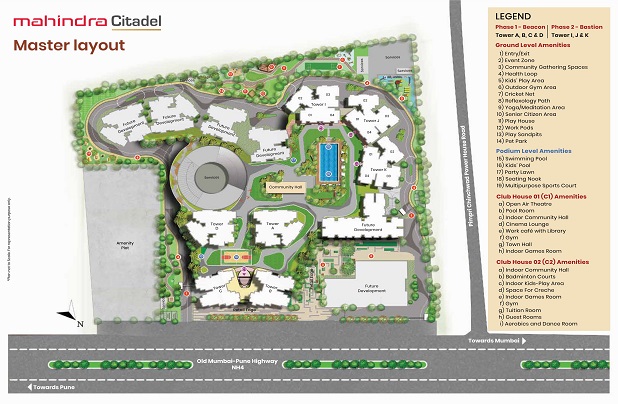 Mahindra Lifespaces Citadel Master Plan