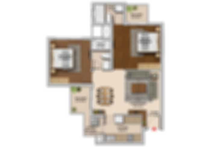   Mahindra Codename Crown floor plan1