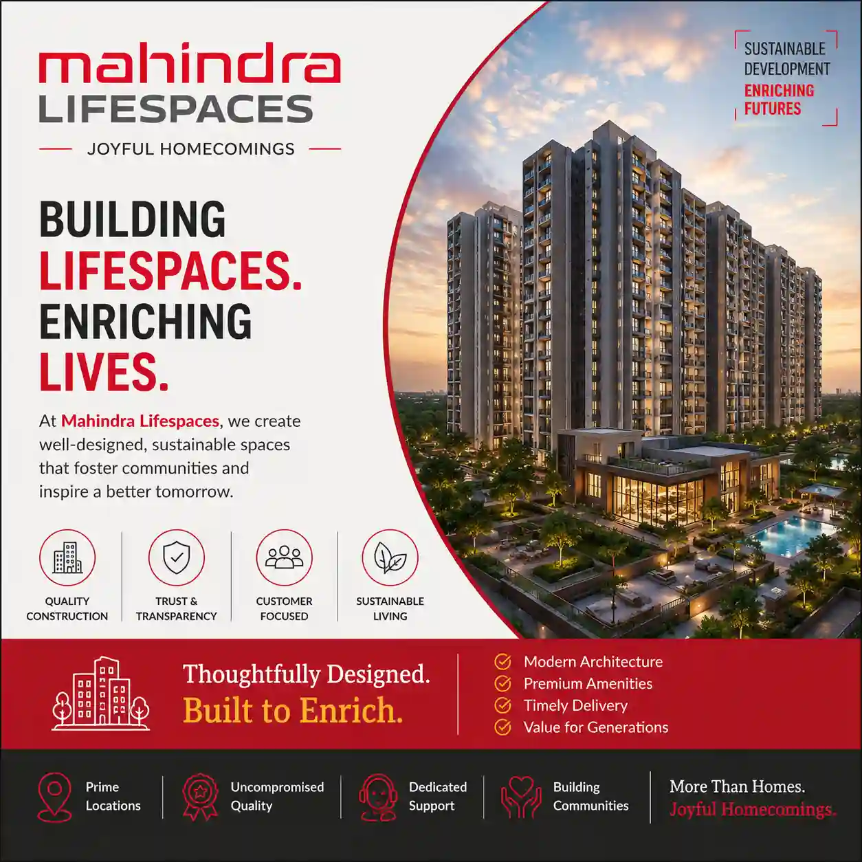 Mahindra Lifespaces official logo