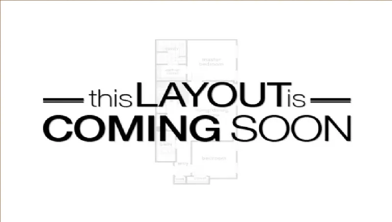 Mahindra IvyLush - Floor plan for 3 BHK apartments with modern design