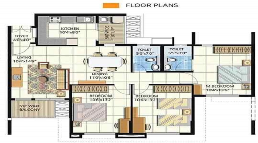   Mahindra Lifespaces Vallabh Nagar floor plan1